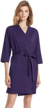 Short cotton bathrobe for women SIORO 19
