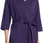 Short cotton bathrobe for women SIORO 12