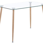Goldfan - Dining table with glass top 12