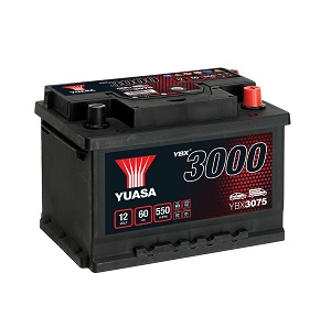 YUASA YBX3075 - 60 Ah - Gamme Premium 2