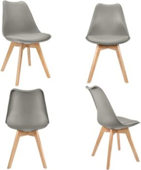 Vadim GX208 - Set of 4 Scandinavian chairs 4