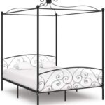 VidaXL - Cadre de lit à baldaquin en métal 10