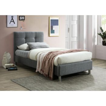 3S. X HOME Gray bed Nina 1