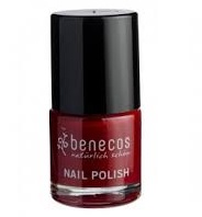 Nail polish Benecos, cherry red 4