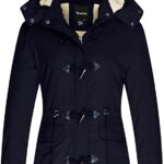 Duffle coat with removable hood Wantdo 10