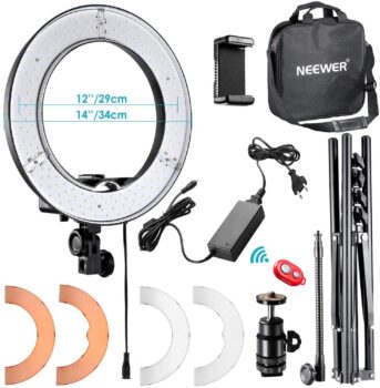 Neewer LED Ring light kit with stand 3