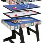 Hlc 4 in 1 folding multi games table 12
