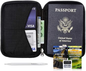 Zero Grid passport holder 3