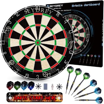 Seydrey - Adult darts set with 6 steel tip darts 1