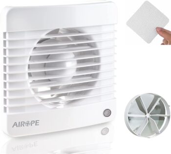 Airope, 150 mm Fan, Air extractor with integrated check valve + Screen 2