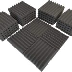 Lot of 24 Advanced Acoustics acoustic foam tiles 12