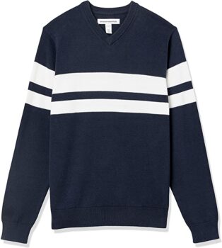 Amazon Essentials Men's V-Neck Sweater 2