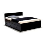 Xenia double bed 140x190 with bedside cabinets and drawers 10