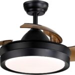 Solla ceiling fan with retractable blades 9