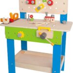 Hape - E3000 - Wooden workbench for children 12