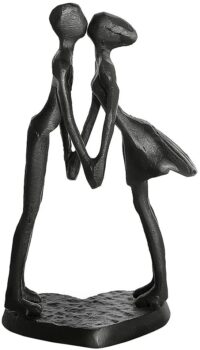 Iron couple statuette Aoneky 17
