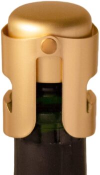 Gold bottle sealer made in the UK - Amica 16