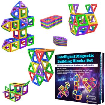 40 magnetic building blocks for children from 2 to 7 years old 9