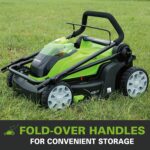 Greenworks Tools G40LM41K2X Battery Mower 9