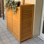 Wooden air conditioner cover Pivert 9