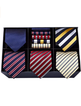 Silk tie & pouch set - Hisdern 9