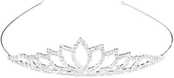 Rhinestone bridal crown 6