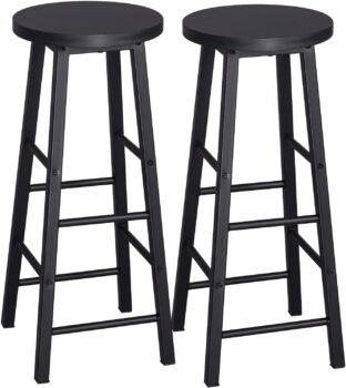 Woltu BH130sz - Set of 2 industrial bar stools 2