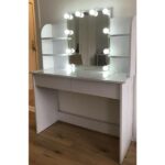 White dressing table with LED 12