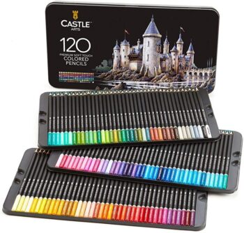 Castle Arts Artist's Colored Pencils - 120 pieces 1