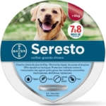 Seresto flea and tick collar for large dogs 9