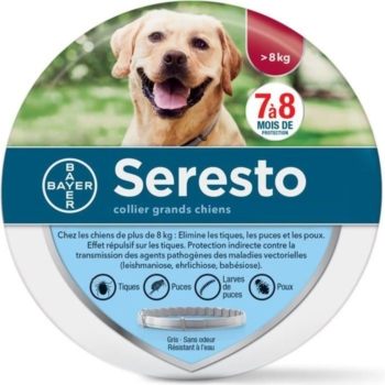 Seresto flea and tick collar for large dogs 1