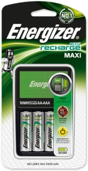 Energizer - Original rechargeable battery charger for AA and AAA batteries 2