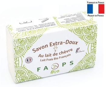 FAOPS French handmade soap with fresh organic goat's milk 4