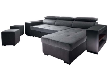 Grey corner sofa - EDGAR 5