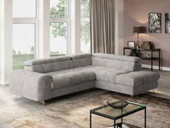 Grey corner sofa - NATA 3