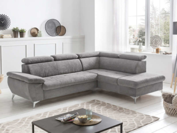 Grey corner sofa - ALLY 1