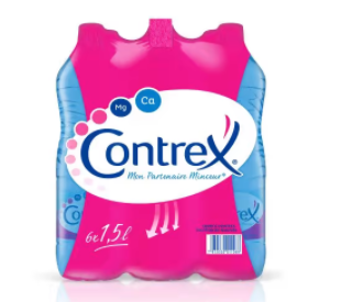 Bottled mineral water Contrex 1