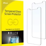 2-piece tempered glass screen protector for iPhone 11 Pro MAX and iPhone XS MAX JETech 16