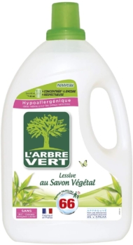 Liquid detergent with vegetable soap L'ARBRE VERT 1