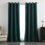 Thermal blackout curtains in Miulee velvet 9