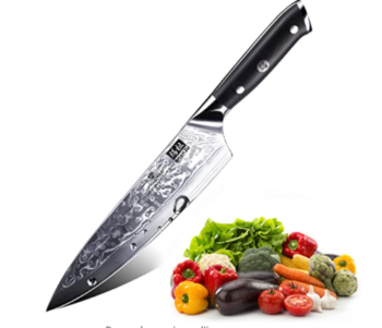 Damascus Chef's knife 4