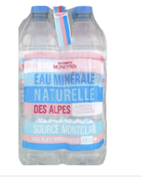 Bottled mineral water from the Alps 2