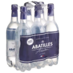 Natural mineral water in bottle Abatilles 11