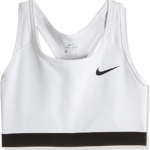 Nike - Med band sports bra white 10