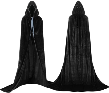 Long black cape 9