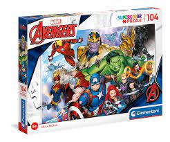 Puzzle 104 pieces Marvel Avengers Clementoni 72