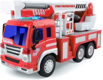GizmoVine - Plastic Fire Truck 16