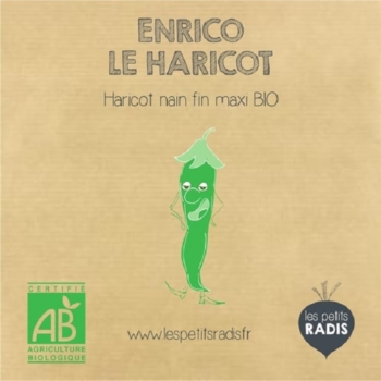 Mini kit Enrico organic bean seeds 56