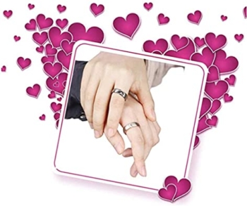 XiXi personalized couple ring 16