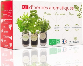 Cultivea Ready to Grow Kit of Aromatic Herbs 22